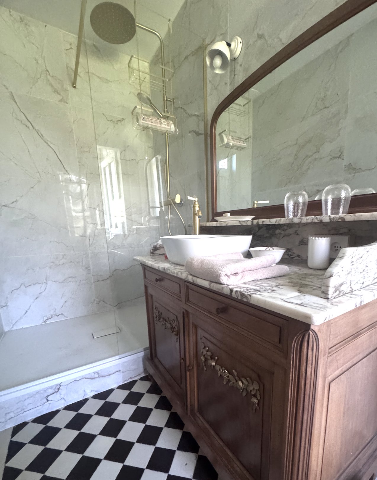 Salle de bain vasque