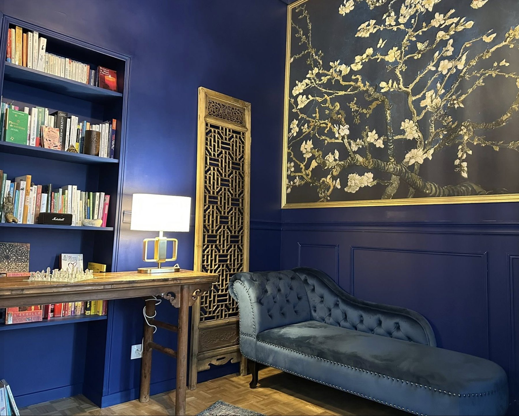 Salon bleu